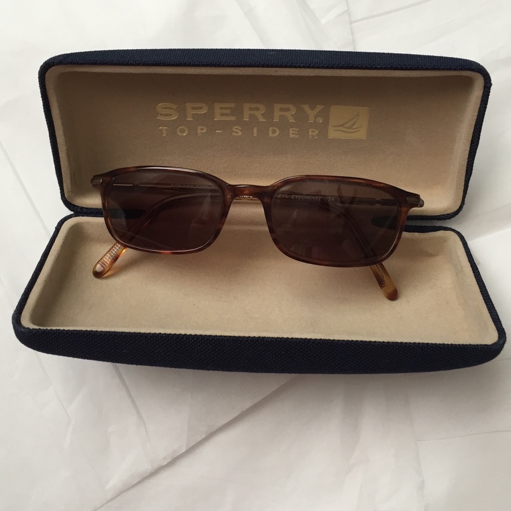 Sperry sunglasses with case!